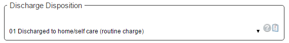 5. Discharge DIsposition Display