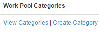 3. View & Create 
Workpool Type Category Links